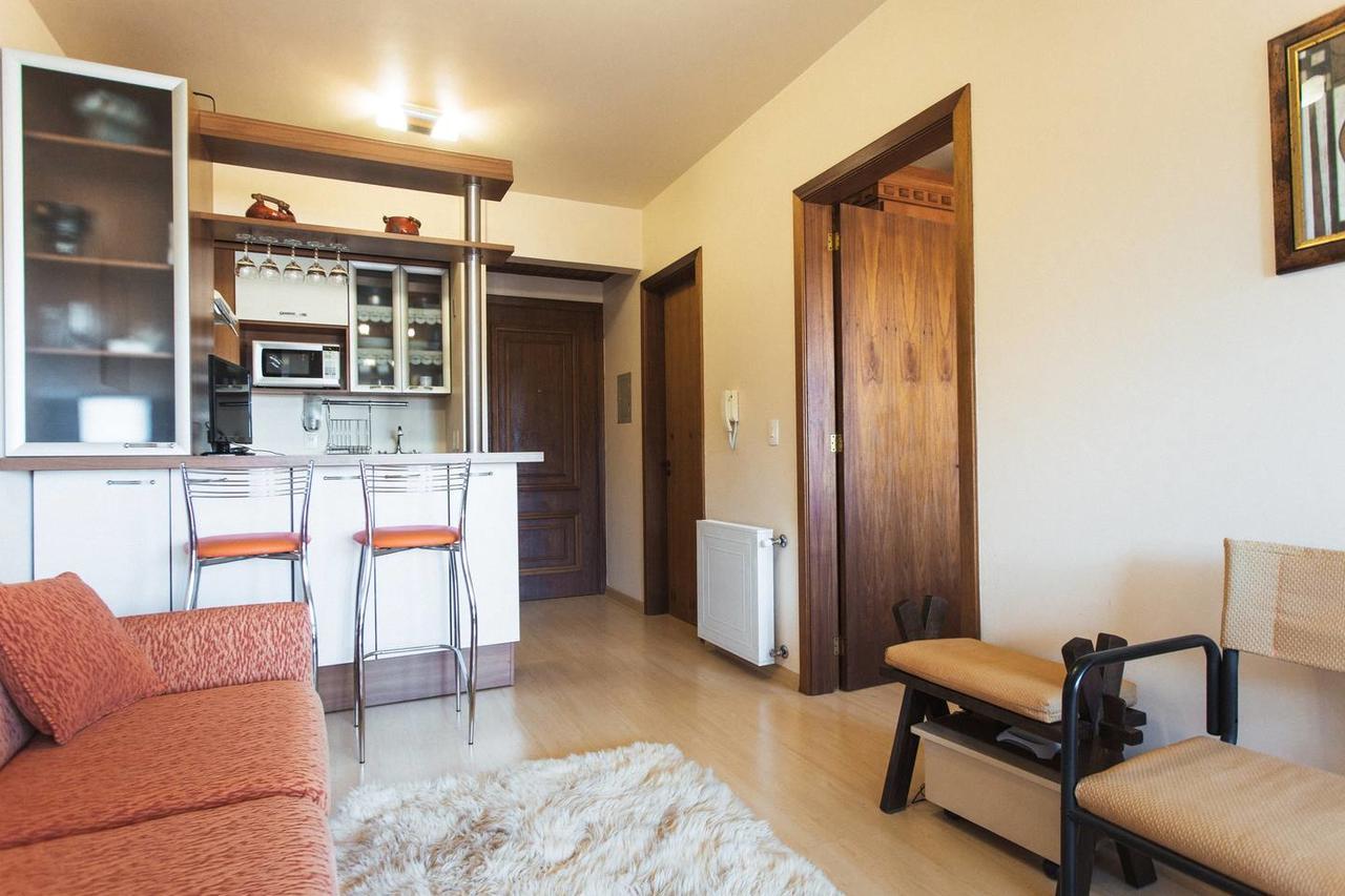 Belo Apartamento E Completo No Centro Com Vista Gramado Exteriör bild