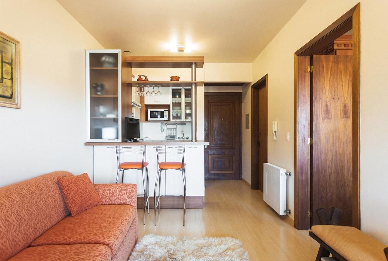 Belo Apartamento E Completo No Centro Com Vista Gramado Exteriör bild